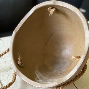 Jungalow Accents - Hanging Tan Planter Jungalow Accents - Hanging Tan Planter